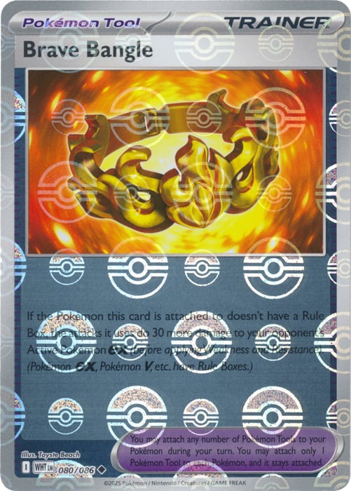 Brave Bangle (Poke Ball Pattern)