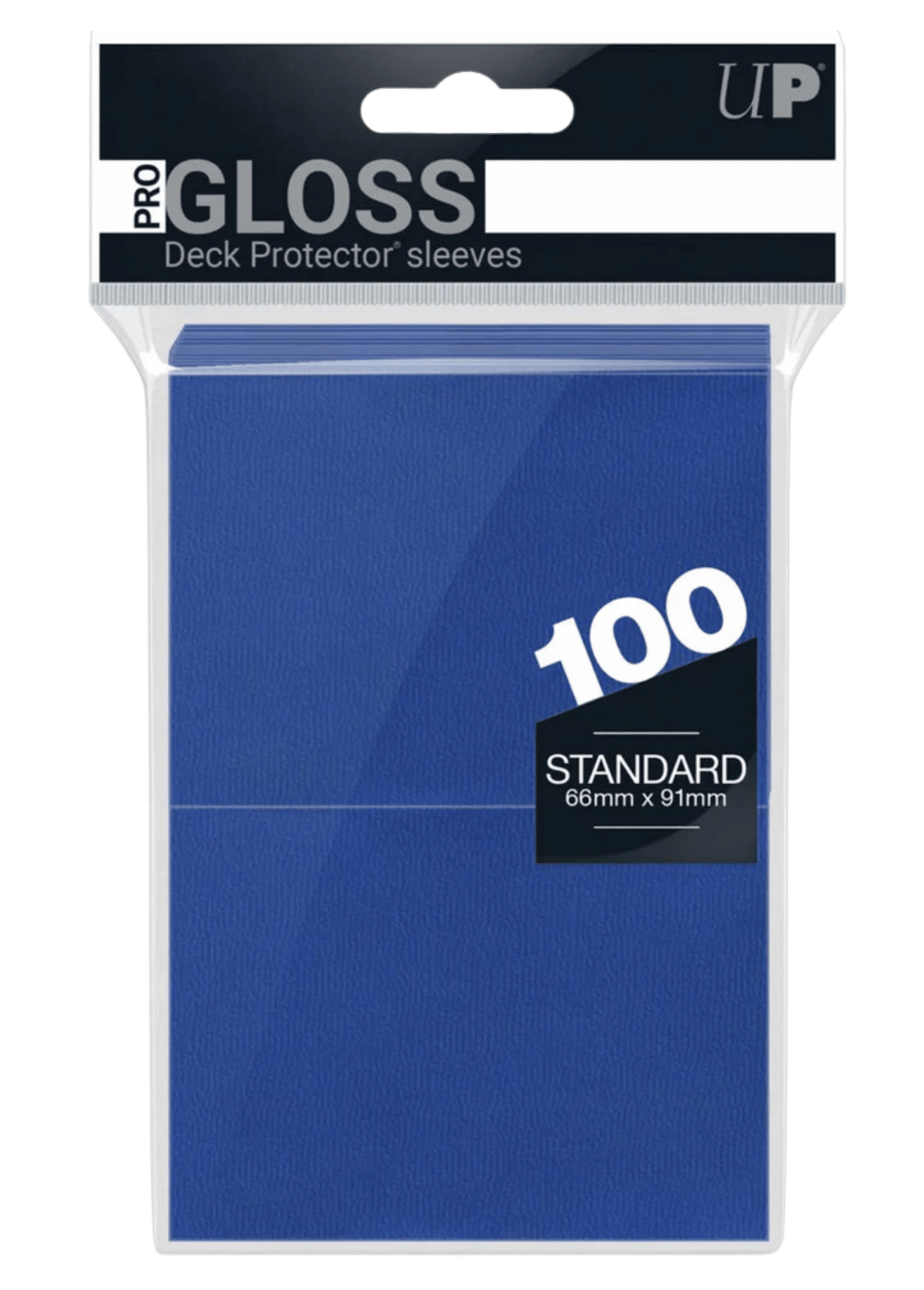 PRO-Gloss Standard Deck Protectors - Blue (100-Pack) (Modern Logo)
