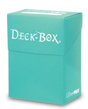Solid Color Deck Box - Aqua
