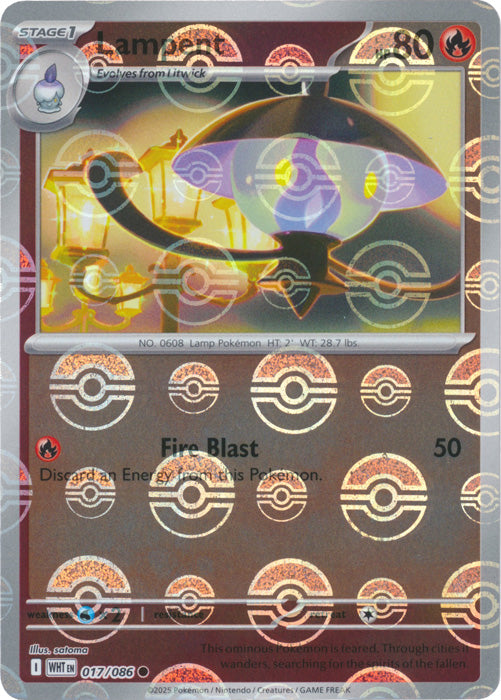 Lampent (Poke Ball Pattern)
