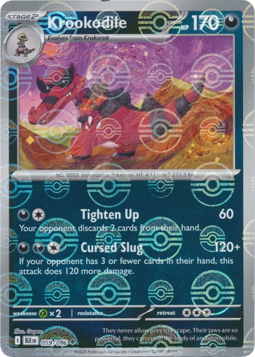 Krookodile (Poke Ball Pattern)