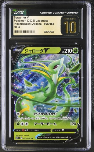 Serperior V #005 Incandescent Arcana CGC Pristine 10
