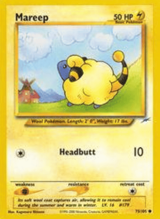 Mareep Neo Destiny 075/105 Common Pokemon