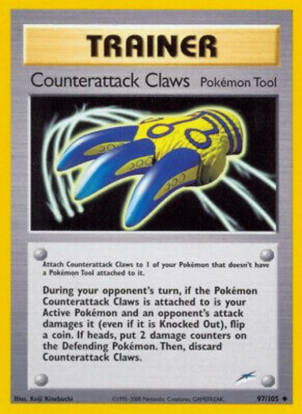 Counterattack Claws Neo Destiny 097/105 Uncommon Pokemon