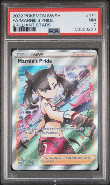 Marnie’s Pride FA #171 Brilliant Stars PSA 7